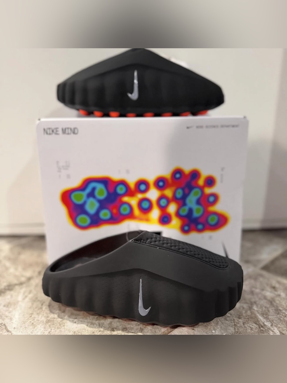 Nike Mind 001 Black Size 6W/4.5M - Picture 2 of 5